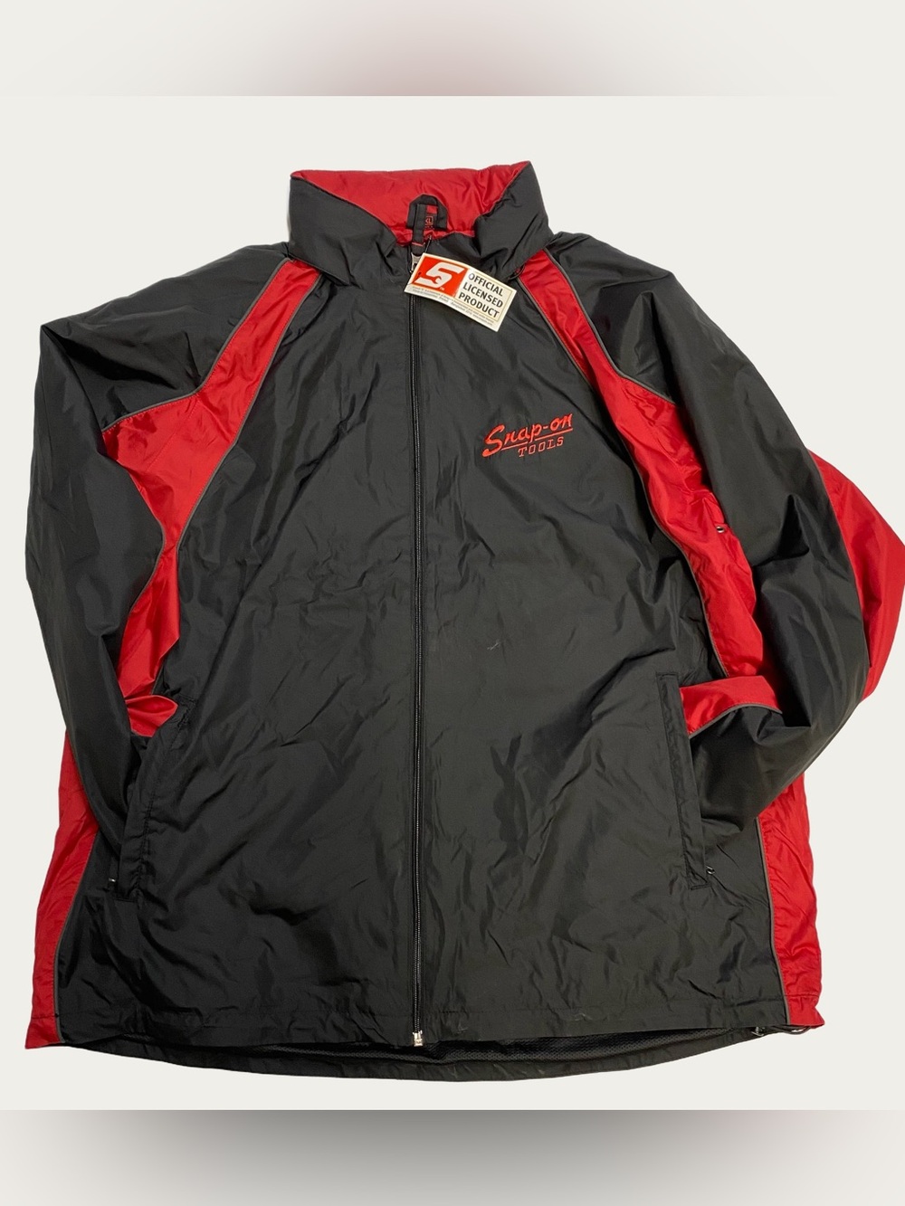 Snap-on Tools Men's Windbreaker Black & Red - New with Tags - Various Sizes